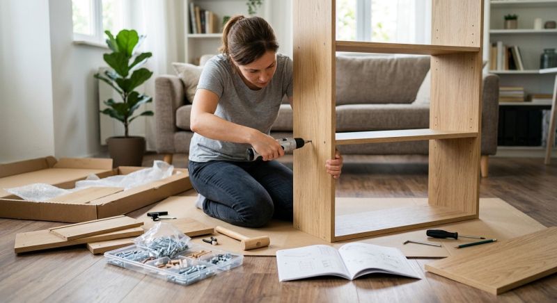 Bookshelf Assembly in Olathe, KS