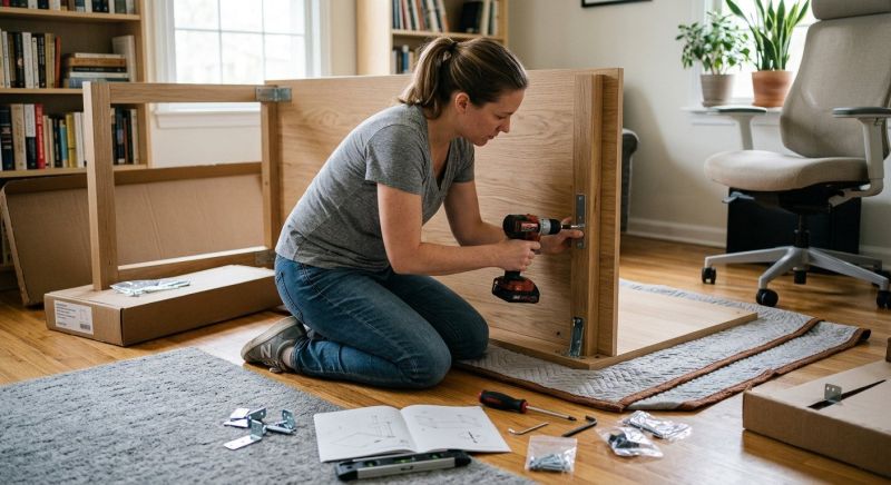 Office Desk Assembly in Olathe, KS