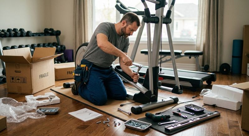 Stationary Bike Assembly in Littleton, CO