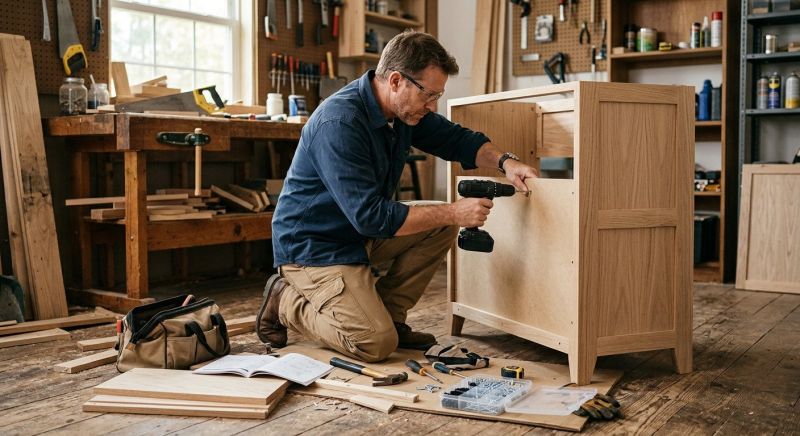 Tv Cabinet Assembly in Alpharetta, GA