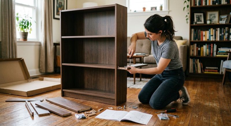 Bookcase Assembly in Longmont, CO