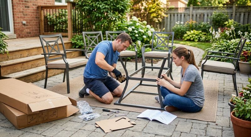 Deck Furniture Assembly in Littleton, CO
